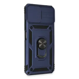 Newface Xiaomi Mi 11 Lite Kılıf Pars Lens Yüzüklü Silikon - Lacivert