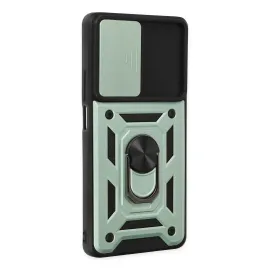 Newface Xiaomi Mi 11T Pro Kılıf Pars Lens Yüzüklü Silikon - Yeşil