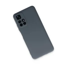 Newface Xiaomi Redmi Note 11T Kılıf Nano Içi Kadife Silikon - Gri