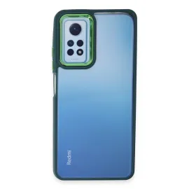 Newface Xiaomi Redmi Note 12 Pro 4G Kılıf Dora Kapak - Haki Yeşil