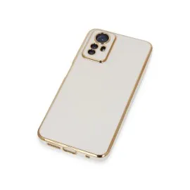 Newface Xiaomi Redmi Note 12S Kılıf Volet Silikon - Beyaz