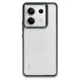 Newface Xiaomi Redmi Note 13 Pro 5G Kılıf Power Silikon - Koyu Yeşil