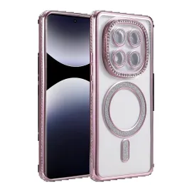 Newface Xiaomi Redmi Note 14 Pro 5G Joke Simli Magneticsafe Kılıf - Pembe