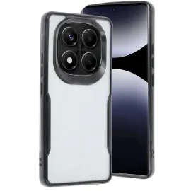 Newface Xiaomi Redmi Note 14 Pro Plus Kılıf Boyi Silikon Kapak - Siyah