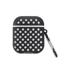 Newface Airpods 2 (2.nesil) Spor Delikli Kılıf - Siyah-Beyaz