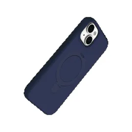 Newface Apple Iphone 15 Plus Regal Magsafe Standlı Kapak - Lacivert