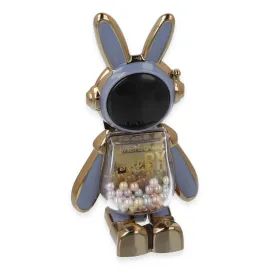 Newface Astro Stand Tavşan Astronot - Açık Mavi