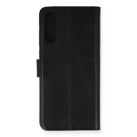 Newface Huawei P Smart S Kılıf Trend S Plus Kapaklı Kılıf - Siyah