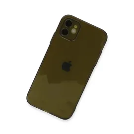 Newface Iphone 12 Kılıf Fly Lens Silikon - Siyah