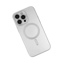 Newface Iphone 13 Pro Max Kılıf Moshi Lens Magneticsafe Silikon - Gümüş