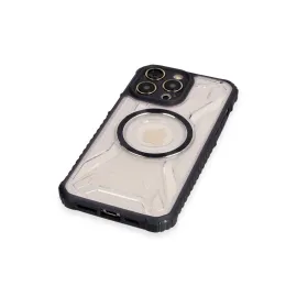 Newface Iphone 13 Pro Max Kılıf Prag Magneticsafe Kapak - Siyah