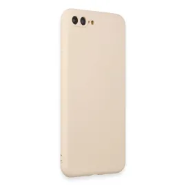 Newface Iphone 7 Plus Kılıf First Silikon - Krem