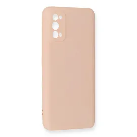 Newface Realme 7 Pro Kılıf Nano Içi Kadife Silikon - Pudra