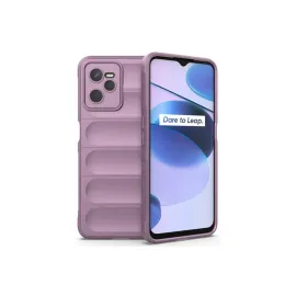 Newface Realme C35 Kılıf Optimum Silikon - Mor