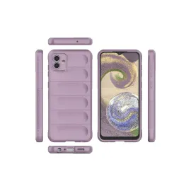 Newface Samsung Galaxy A04E Kılıf Optimum Silikon - Mor