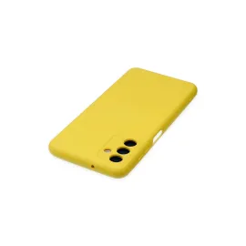 Newface Samsung Galaxy A04S Kılıf Nano Içi Kadife Silikon - Sarı