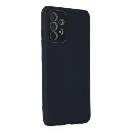 Newface Samsung Galaxy A33 5G Kılıf Lansman Glass Kapak - Lacivert