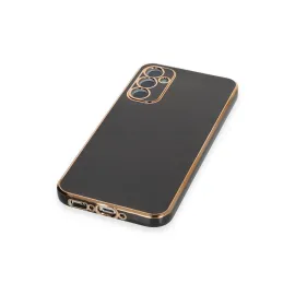 Newface Samsung Galaxy A34 5G Kılıf Volet Silikon - Siyah