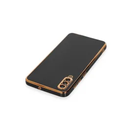 Newface Samsung Galaxy A50 Kılıf Volet Silikon - Siyah