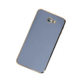 Newface Samsung Galaxy J7 Prime Kılıf Volet Silikon - Mavi