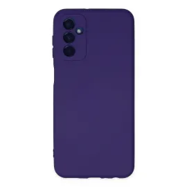 Newface Samsung Galaxy M23 Kılıf Nano Içi Kadife Silikon - Mor
