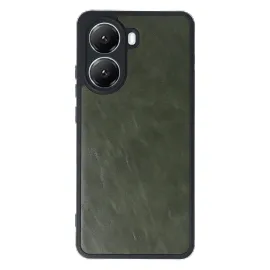 Newface Xiaomi Poco X7 Pro Kılıf Aras Deri Kapak - Koyu Yeşil