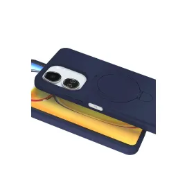 Newface Xiaomi Redmi 13C Regal Magsafe Standlı Kapak - Lacivert