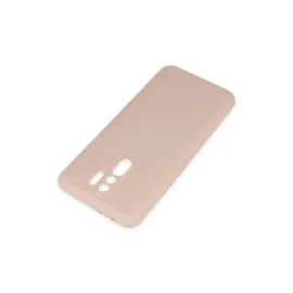 Newface Xiaomi Redmi 9 Kılıf Nano Içi Kadife Silikon - Pudra