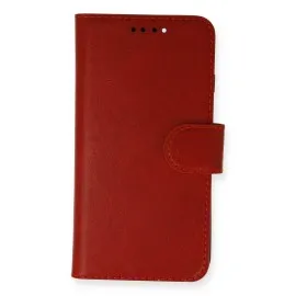 Newface Xiaomi Redmi Note 11T Kılıf Trend S Plus Kapaklı Kılıf - Kırmızı