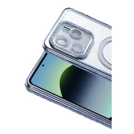 Newface Xiaomi Redmi Note 14 4G Joke Simli Magneticsafe Kılıf - Mavi