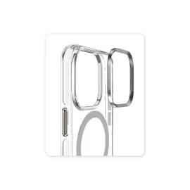 Joko Iphone 15 Pro Kılıf Crystal Magsafe Kapak - Şeffaf