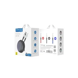 Konfulon Dc17 Lightning Kablo Iphone Uyumlu 1M 2.4A - Kırmızı