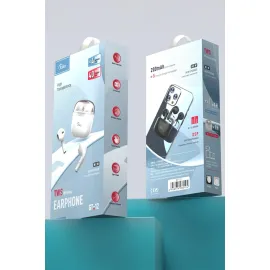 Konfulon GT12 Kablosuz Airpods Kulaklık - Siyah