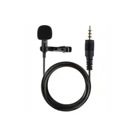 Newface 3.5Mm Jak 1.5 Metre Double Mikrofon - Siyah