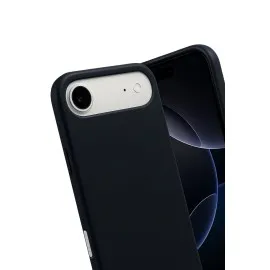 Newface Apple Iphone 17 Air Nano Içi Kadife Silikon - Siyah