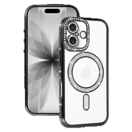 Newface Apple Iphone 17 Joke Simli Magneticsafe Kılıf - Siyah