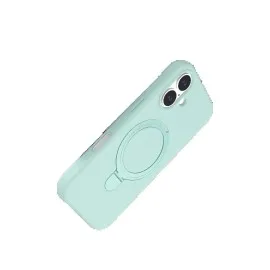 Newface Apple iPhone 17 Regal Magsafe Standlı Kapak - Su Yeşili