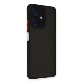 Newface İnfinix Hot 30 4G Kılıf Montreal Silikon Kapak - Siyah