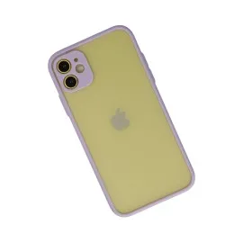 Newface Iphone 11 Kılıf Montreal Silikon Kapak - Mor