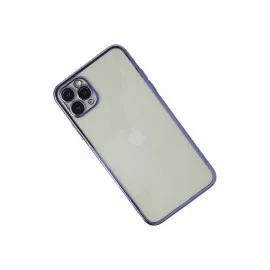 Newface Iphone 11 Pro Max Kılıf Razer Lensli Silikon - Mor
