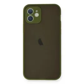 Newface Iphone 12 Mini Kılıf Montreal Silikon Kapak - Açık Yeşil