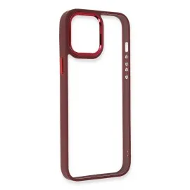 Newface Iphone 13 Pro Max Kılıf Dora Kapak - Kırmızı