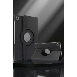 Newface Lenovo Tab M10 Tb311Fu Kılıf 360 Tablet Deri Kılıf - Mürdüm