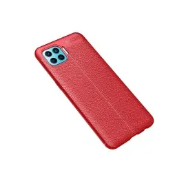 Newface Oppo Reno 4 Lite Kılıf Auto Focus Kapak - Kırmızı