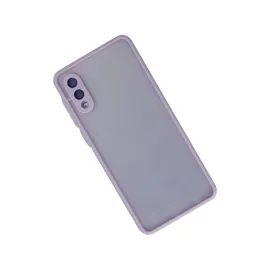 Newface Samsung Galaxy A02 Kılıf Montreal Silikon Kapak - Mor