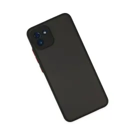 Newface Samsung Galaxy A03 Kılıf Montreal Silikon Kapak - Siyah