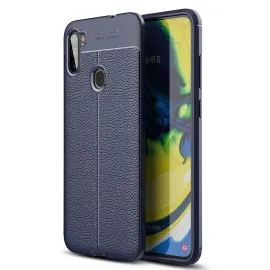 Newface Samsung Galaxy A11 Kılıf Auto Focus Kapak - Lacivert