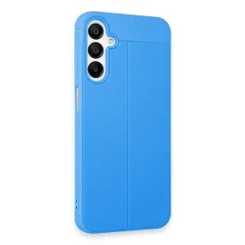 Newface Samsung Galaxy A25 5G Kılıf Auto Focus Kapak - Mavi