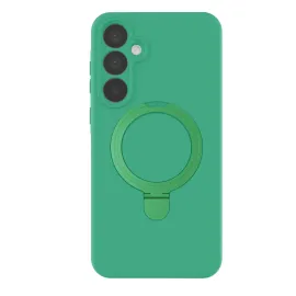 Newface Samsung Galaxy A35 5G Regal Magsafe Standlı Kapak - Yeşil