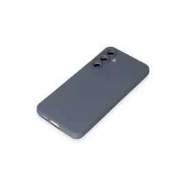 Newface Samsung Galaxy S23 Fe Kılıf Nano Içi Kadife Silikon - Gri